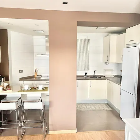 Playa San Lorenzo Parking Incluido شقة *